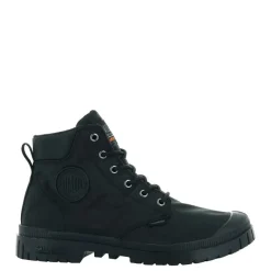 Outlet Buty Palladium PAMPA SP20 CUFF WP+ czarny 76835-008 Damskie Trapery|Trapery