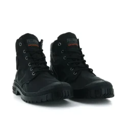 Outlet Buty Palladium PAMPA SP20 CUFF WP+ czarny 76835-008 Damskie Trapery|Trapery