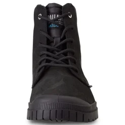 New Buty Palladium PAMPA SP20 CUFF LEATHER skórzane czarny77891-008 WATERPROOF Damskie Trampki|Trampki
