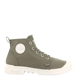 Sale Buty Palladium PAMPA SP20 HI CANVAS zielony 76838-258 Damskie Vegan|Vegan