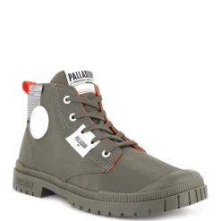 Hot Buty Palladium PAMPA SP20 OVERLAB zielony 77371-325 Męskie Trampki