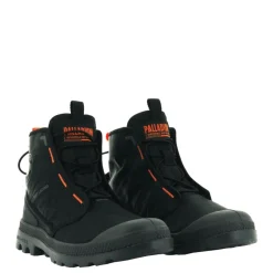 Best Buty Palladium PAMPA TRAVEL LITE czarny 77039-008 Damskie Trampki|Trampki