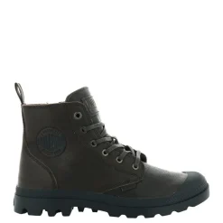 Sale Buty Palladium PAMPA ZIP LEATHER ESS skórzane brązowy 76888-248 Damskie Trampki|Trampki