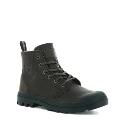 Sale Buty Palladium PAMPA ZIP LEATHER ESS skórzane brązowy 76888-248 Damskie Trampki|Trampki