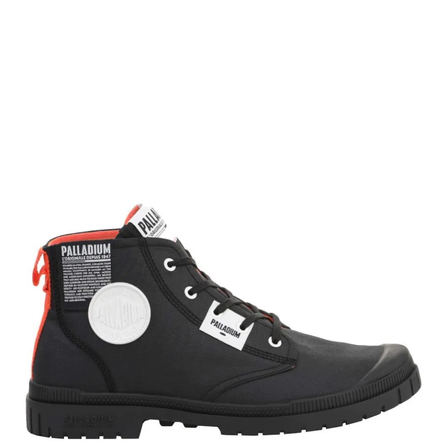 Clearance Buty Palladium SP20 OVERLAB czarny 77371-001 Męskie Trampki