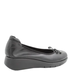 Clearance Czółenka damskie Flex&Go SAVER SHOES skórzane czarny Damskie Czółenka|Balerinki