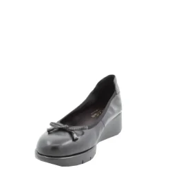 Clearance Czółenka damskie Flex&Go SAVER SHOES skórzane czarny Damskie Czółenka|Balerinki