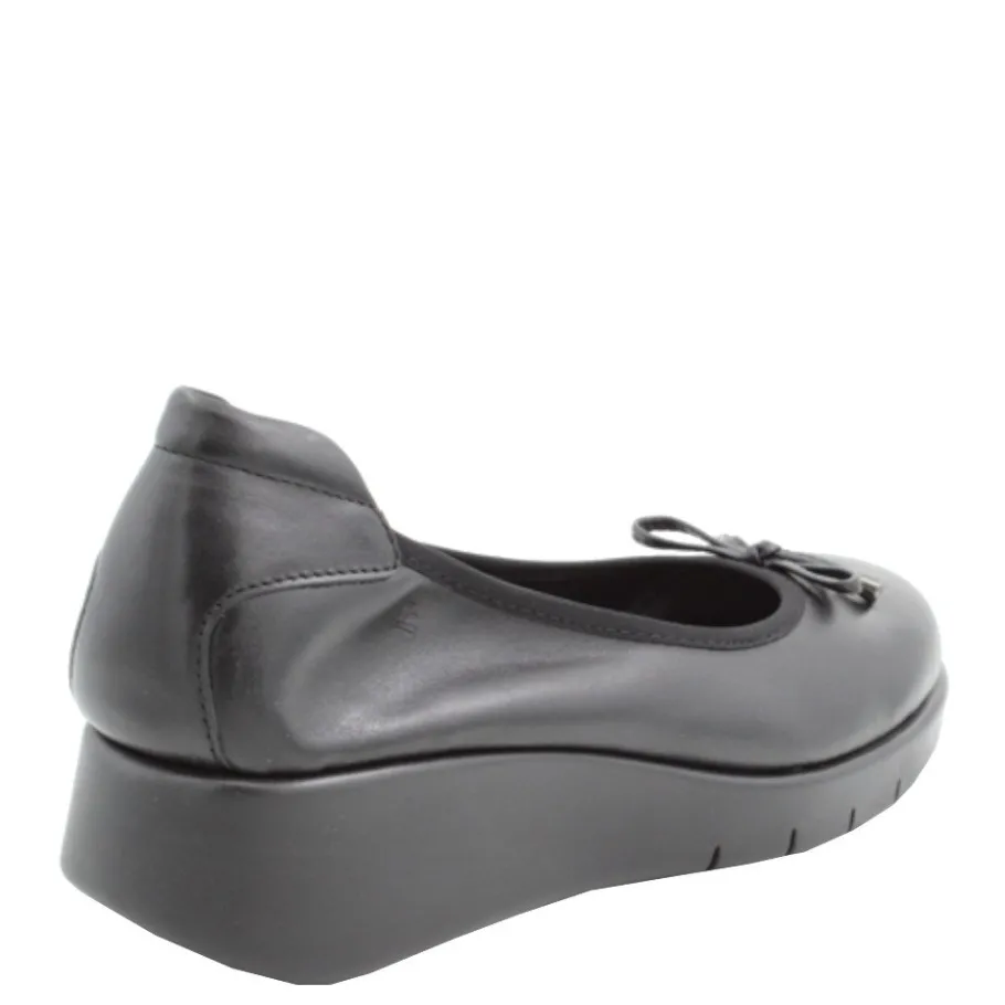 Clearance Czółenka damskie Flex&Go SAVER SHOES skórzane czarny Damskie Czółenka|Balerinki
