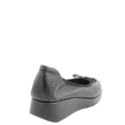 Clearance Czółenka damskie Flex&Go SAVER SHOES skórzane czarny Damskie Czółenka|Balerinki