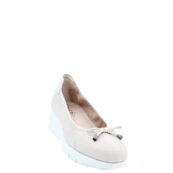 Sale Czółenka damskie Flex&Go SAVER SHOES skórzane beżowy Damskie Czółenka|Balerinki