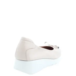 Sale Czółenka damskie Flex&Go SAVER SHOES skórzane beżowy Damskie Czółenka|Balerinki