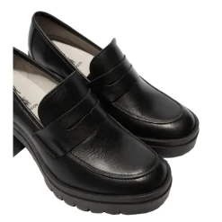Outlet Czółenka damskie Fly London TOKY 803 skórzane czarny P144803011 Damskie Czółenka|Półbuty