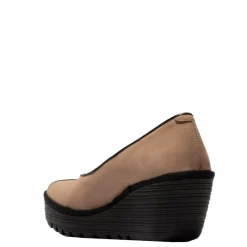 Clearance Czółenka damskie Fly London YEIF 566 skórzane brązowy P501566003 Damskie Czółenka