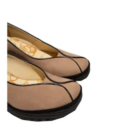 Clearance Czółenka damskie Fly London YEIF 566 skórzane brązowy P501566003 Damskie Czółenka
