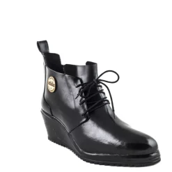 Sale Kalosze Nokian LACE UP SHOE Black Ocieplane Damskie Kalosze