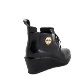 Sale Kalosze Nokian LACE UP SHOE Black Ocieplane Damskie Kalosze