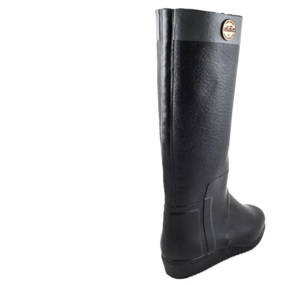 Sale Kalosze Nokian LOOSE LEG WARM Black Ocieplane Damskie Kalosze