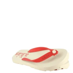 Sale Klapki Alias Flos Offwhite Paprika 2008001 Damskie Klapki