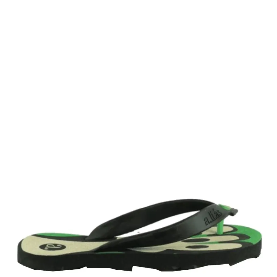 Discount Klapki Alias Nalu Black 2009004 Damskie Klapki