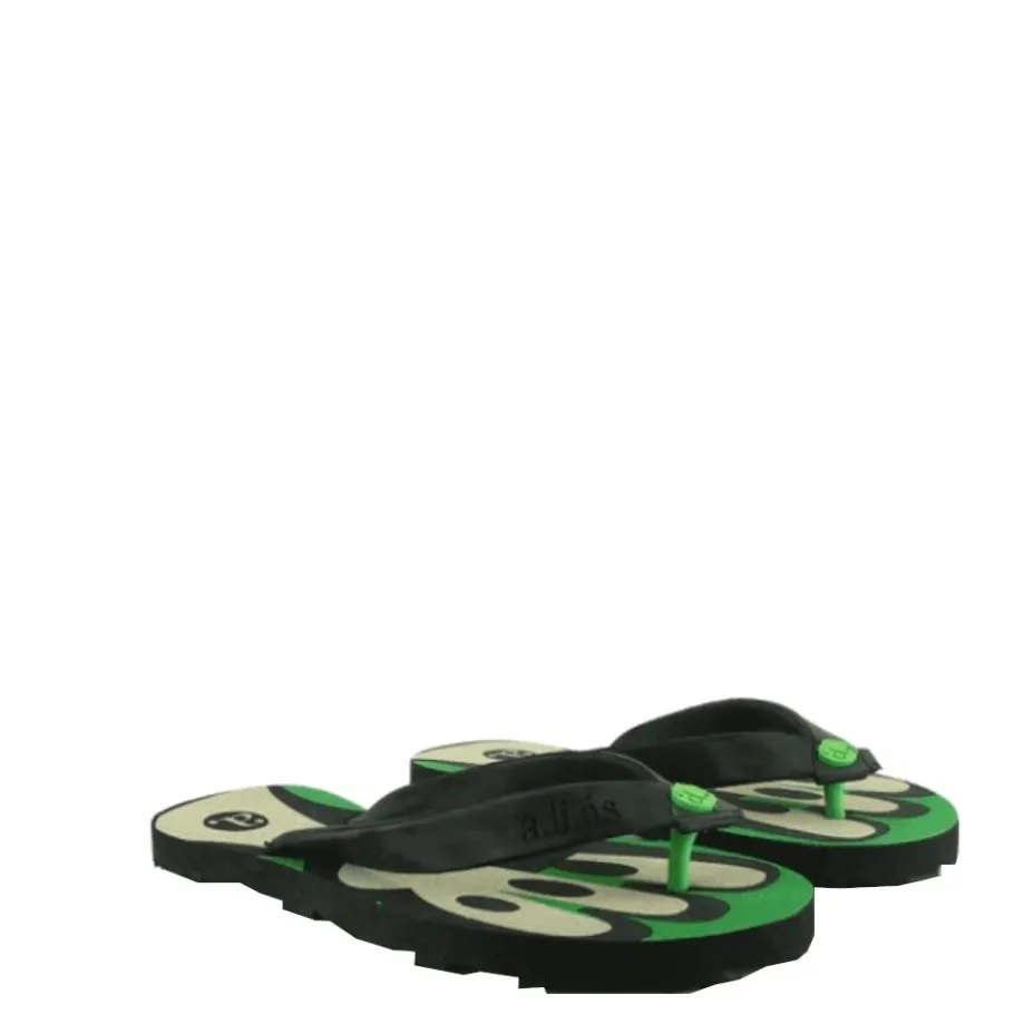 Discount Klapki Alias Nalu Black 2009004 Damskie Klapki