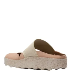 Sale Klapki damskie Asportuguesas CANA L beżowy P018176012 Damskie Półbuty