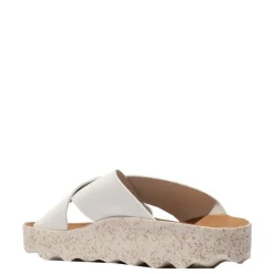 Sale Klapki damskie Asportuguesas CROSS L biały P018276001 Damskie Klapki