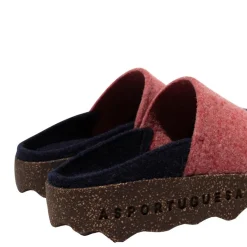 New Klapki damskie Asportuguesas CANU L multikolor P018185007 Damskie Klapki