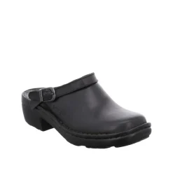 Hot Klapki damskie Josef Seibel BETSY skórzane czarny 95920 23 600 Damskie Klapki