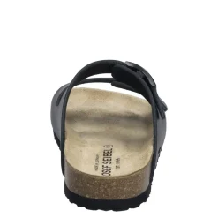 Outlet Klapki damskie Josef Seibel HERMINE 01 skórzane czarny 64301 354 100 Damskie Klapki