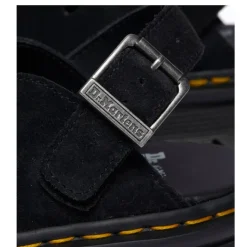 Hot Klapki Dr. Martens ZEBZAG MULE Black EH Suede 31657001 Damskie Klapki|Klapki