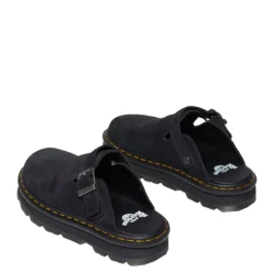 Hot Klapki Dr. Martens ZEBZAG MULE Black EH Suede 31657001 Damskie Klapki|Klapki