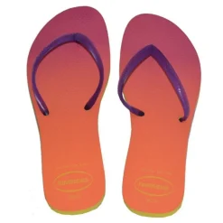 Sale Klapki Havaianas FL SUNSET CF Yellow Purple Damskie Klapki