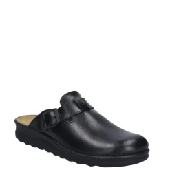New Klapki męskie Josef Seibel METZ 265 skórzane czarny 22002 289 100 Męskie Klapki