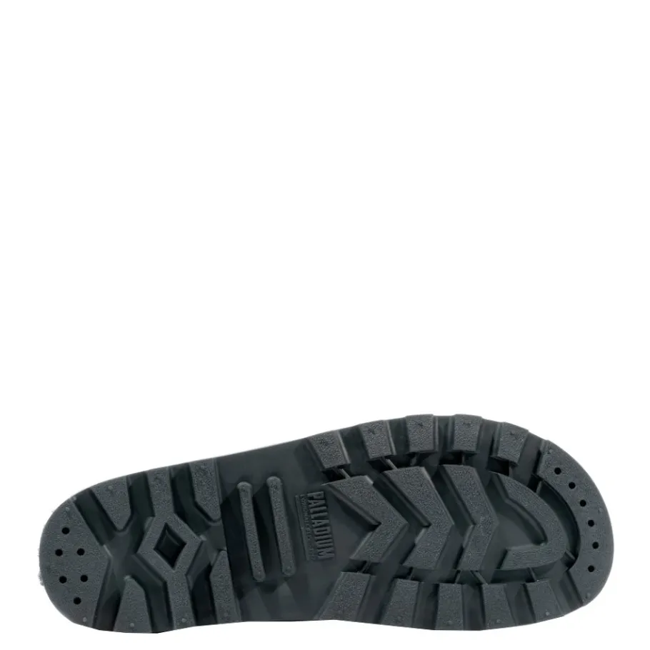 Clearance Klapki Palladium PALLADUNE MULE WARM skórzane czarny 74337-008 Damskie Półbuty