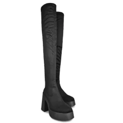 Clearance Kozaki damskie Altercore DAPHNE czarny Damskie Vegan|Vegan