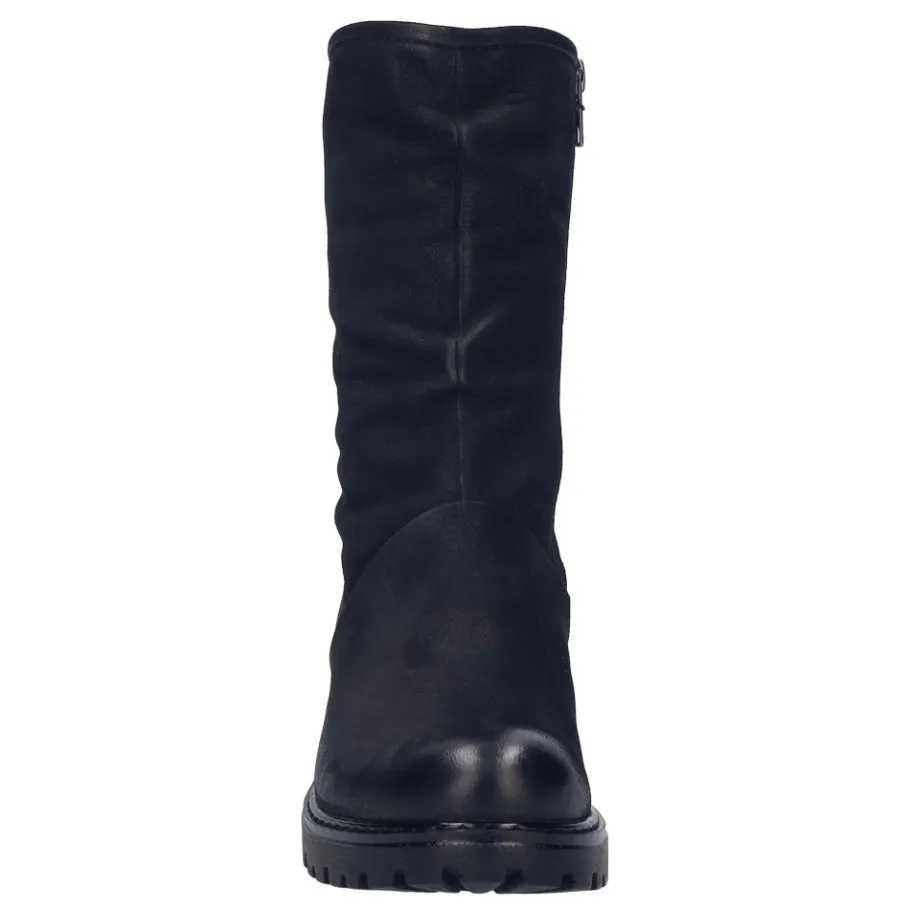 Best Kozaki damskie Josef Seibel Melinda 31 skórzane czarny 89431 PL094 100 Damskie Kozaki