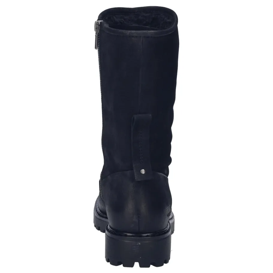 Best Kozaki damskie Josef Seibel Melinda 31 skórzane czarny 89431 PL094 100 Damskie Kozaki