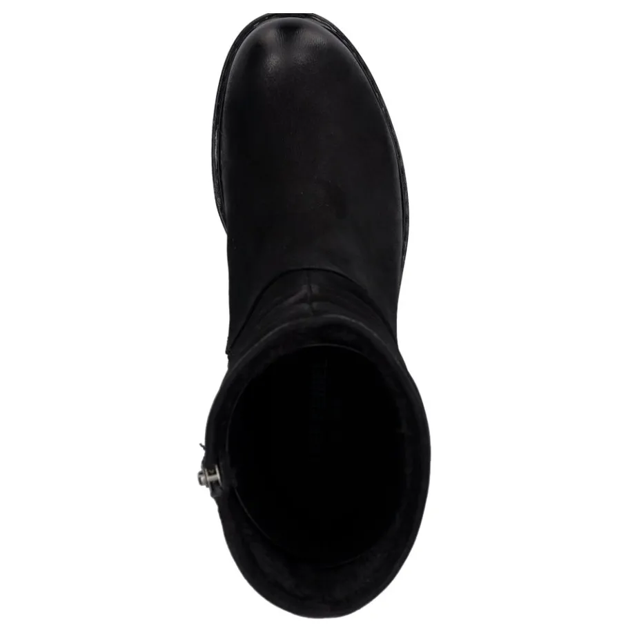 Best Kozaki damskie Josef Seibel Melinda 31 skórzane czarny 89431 PL094 100 Damskie Kozaki
