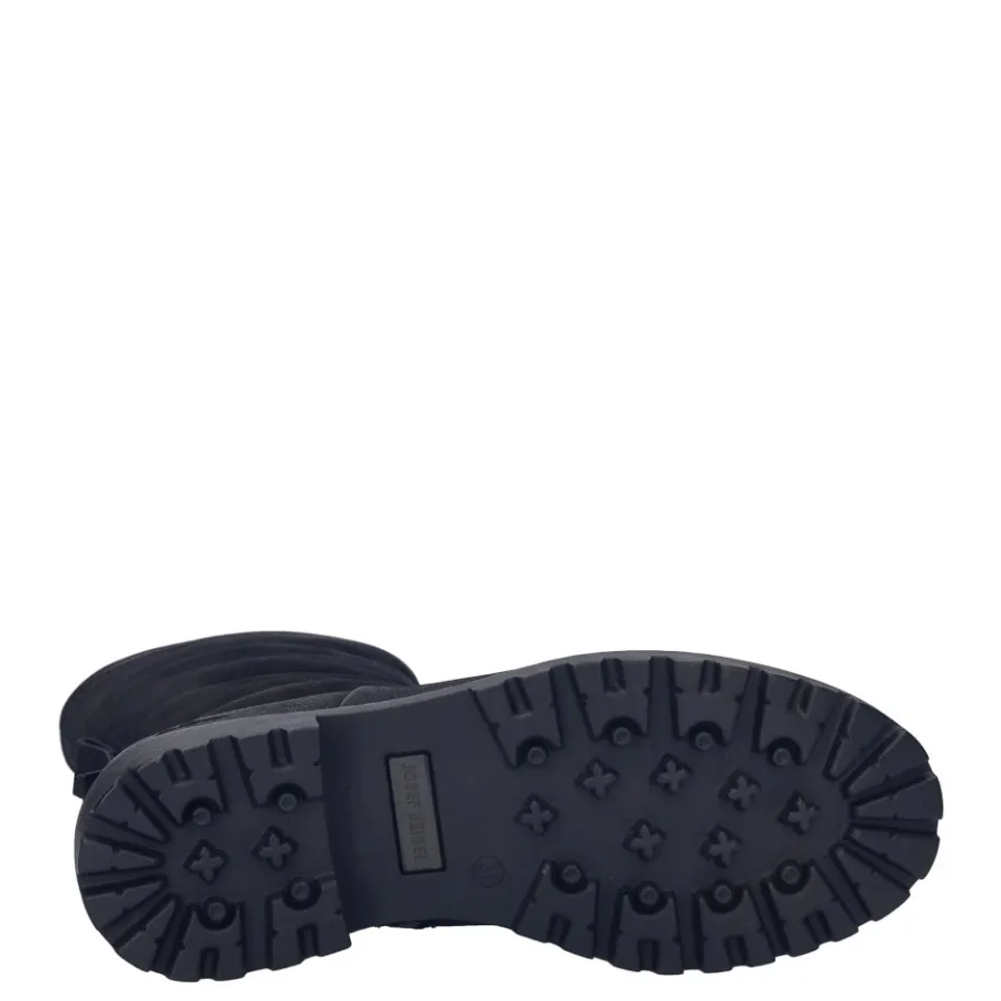 Best Kozaki damskie Josef Seibel Melinda 31 skórzane czarny 89431 PL094 100 Damskie Kozaki
