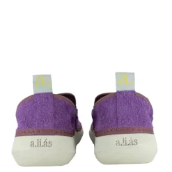 Outlet Półbuty Alias Fair Violet Misket Bio 2005016 Damskie Półbuty