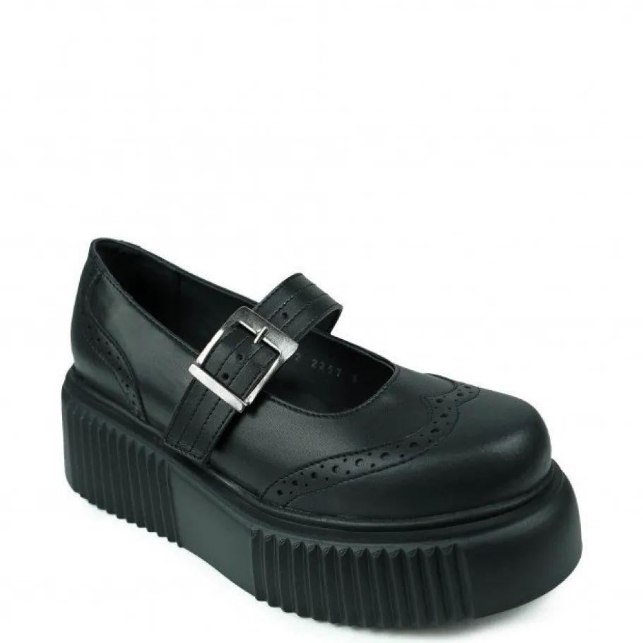 Discount Półbuty damskie Altercore ANABELLE czarny Damskie Vegan|Vegan