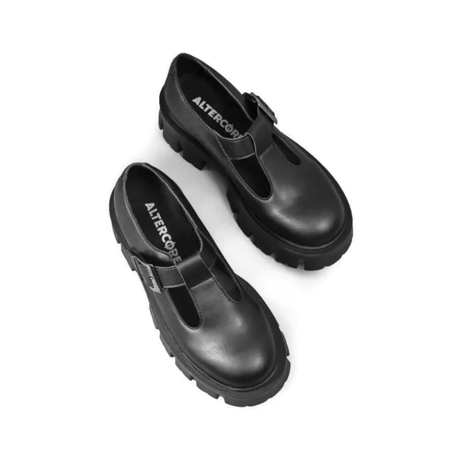Discount Półbuty damskie Altercore JANE czarny Damskie Vegan|Vegan
