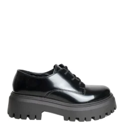 New Półbuty damskie Altercore LYRA lakierowane czarny Damskie Półbuty