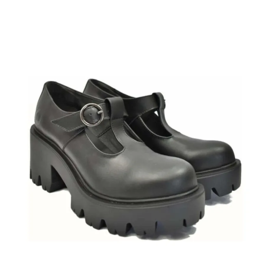 New Półbuty damskie Altercore MARY czarny Damskie Vegan|Vegan