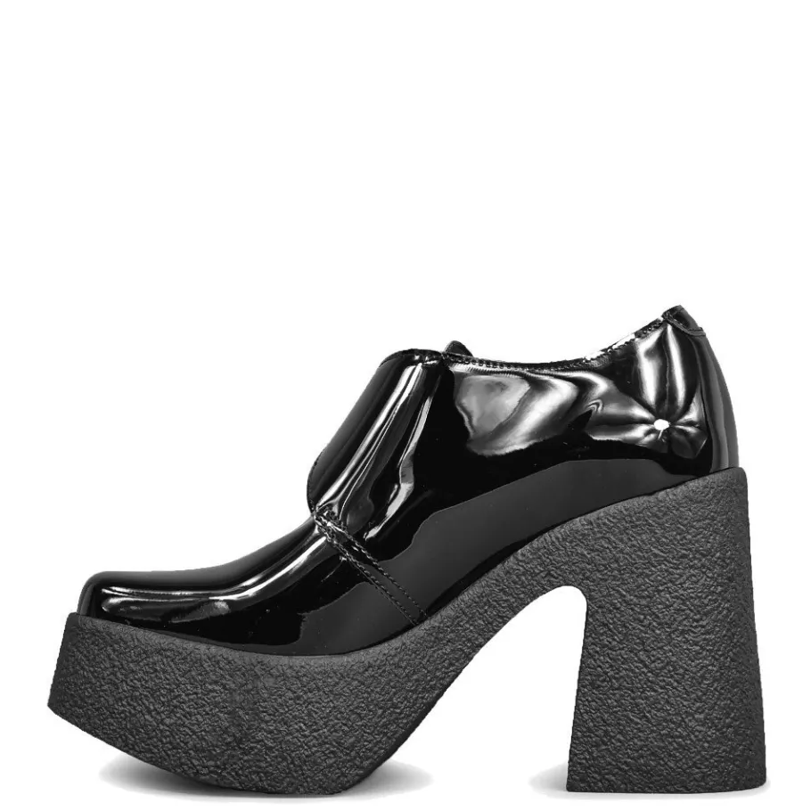 Clearance Półbuty damskie Altercore RACHEL lakierowane czarny Damskie Vegan|Vegan