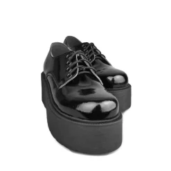 Sale Półbuty damskie Altercore SPELL lakierowane czarny Damskie Vegan|Vegan