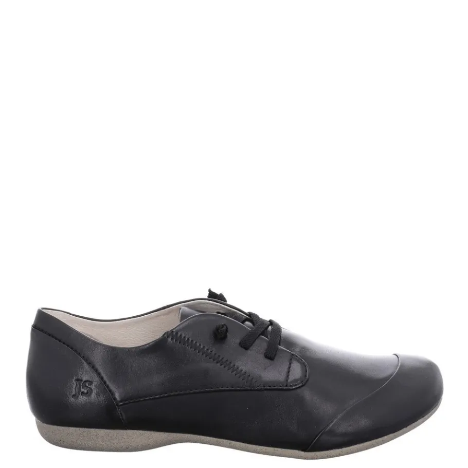 Clearance Półbuty damskie Josef Seibel FIONA 01 skórzane czarny 87201 971 600 Damskie Półbuty