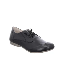 Clearance Półbuty damskie Josef Seibel FIONA 01 skórzane czarny 87201 971 600 Damskie Półbuty