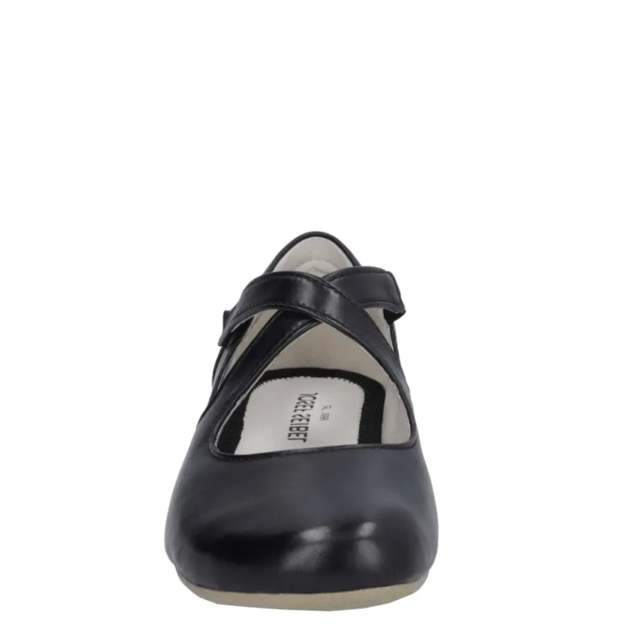 New Półbuty damskie Josef Seibel FIONA 72 skórzane czarny 87272 971 100 Damskie Półbuty