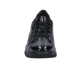 Best Półbuty damskie Josef Seibel CALAIS 22 skórzane czarny 55322 65 100 Damskie Półbuty